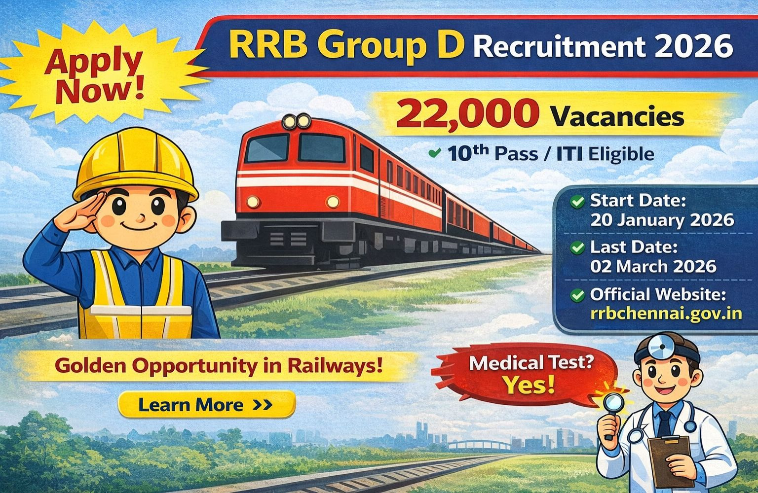 RRB Group D Recruitment 2026